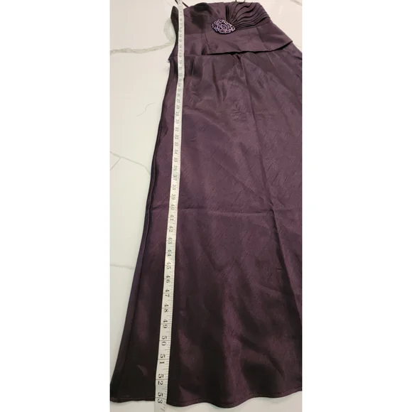 Jessica Howard Formal Evening Gown Dress & Jacket Women's 6 Eggplant Purple - Picture 15 of 16